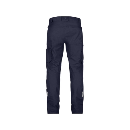 Pantalon de travail stretch multipoches coupe ajustée Bleu nuit coupe courte – Dassy Bryce