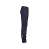 Pantalon de travail stretch multipoches coupe ajustée Bleu nuit coupe courte – Dassy Bryce