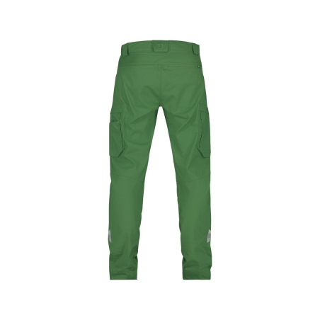 Pantalon de travail stretch multipoches coupe ajustée Vert orme coupe courte – Dassy Bryce