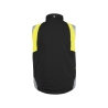 Gilet hiver matelassé sans manches fibre Sorona haute visibilité Noir/orange fluo – Dassy Callao