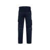 Pantalon de travail stretch 4 directions multipoches slim Marine coupe courte – Dassy Gaudi Flex