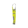 Cotte à bretelles haute visibilité multinormes avec poches genoux Jaune fluo/gris graphite coupe courte – Dassy Colombia