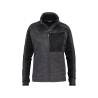 Veste intermédiaire femme coupe cintrée polyester Gris anthracite/noir – Dassy Convex Women
