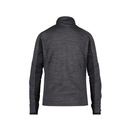 Veste intermédiaire femme coupe cintrée polyester Gris anthracite/noir – Dassy Convex Women