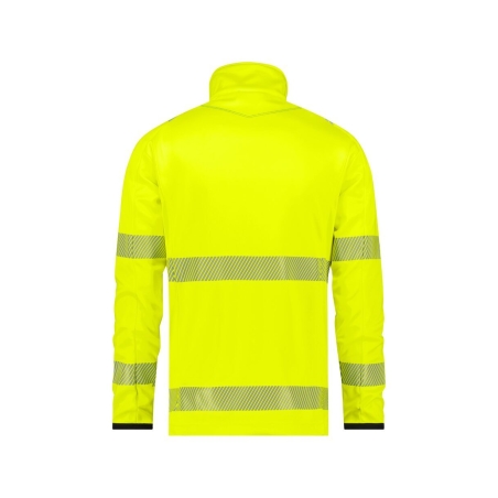 Veste polaire haute visibilité classe 2 zippée Jaune fluo/marine – Dassy Camden