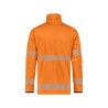 Veste polaire haute visibilité classe 2 zippée Orange fluo/marine – Dassy Camden