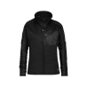 Veste intermédiaire femme coupe cintrée polyester Noir – Dassy Convex Women