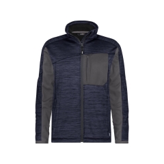 Veste de travail zippée en polyester recyclé multipoches Marine/gris – Dassy Convex Next