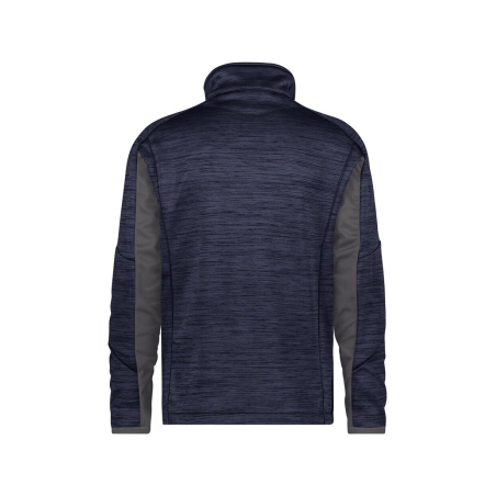 Veste de travail zippée en polyester recyclé multipoches Marine/gris – Dassy Convex Next