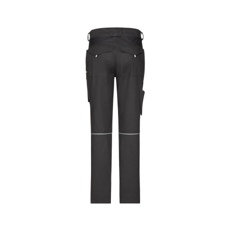 Pantalon de travail stretch multipoches coupe femme slim Gris – Dassy Gaudi Flex women
