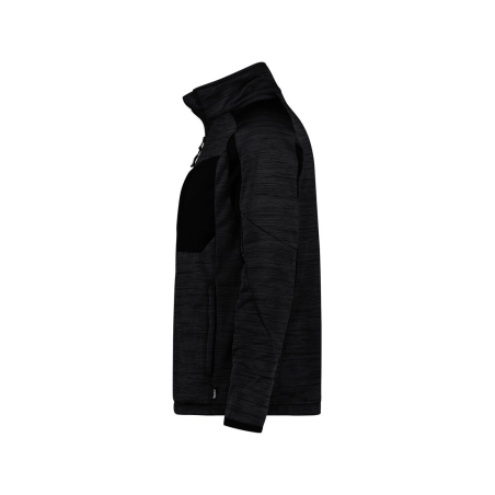Veste de travail zippée en polyester recyclé multipoches Noir – Dassy Convex Next