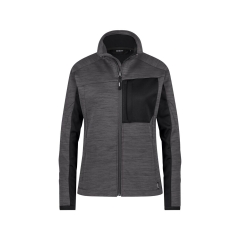 Veste de travail coupe cintrée femme en polyester recyclé Gris/noir – Dassy Convex Next Women