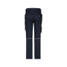 Pantalon de travail stretch multipoches coupe femme slim Marine – Dassy Gaudi Flex women