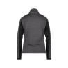 Veste de travail coupe cintrée femme en polyester recyclé Gris/noir – Dassy Convex Next Women