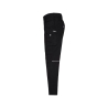 Pantalon de travail stretch multipoches coupe femme slim Noir – Dassy Gaudi Flex women