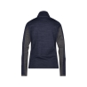 Veste de travail coupe cintrée femme en polyester recyclé Marine/gris – Dassy Convex Next Women