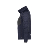 Veste de travail coupe cintrée femme en polyester recyclé Marine/gris – Dassy Convex Next Women