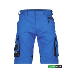 Bermuda de travail stretch multipoches Cordura Bleu azur/gris anthracite – Dassy Cosmic