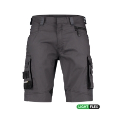 Bermuda de travail stretch multipoches Cordura Gris anthracite/noir – Dassy Cosmic