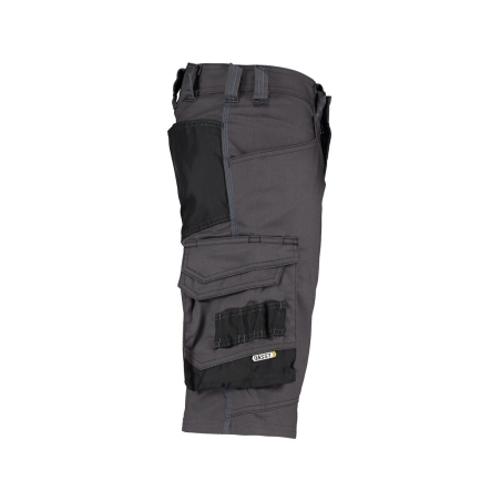Bermuda de travail stretch multipoches Cordura Gris anthracite/noir – Dassy Cosmic
