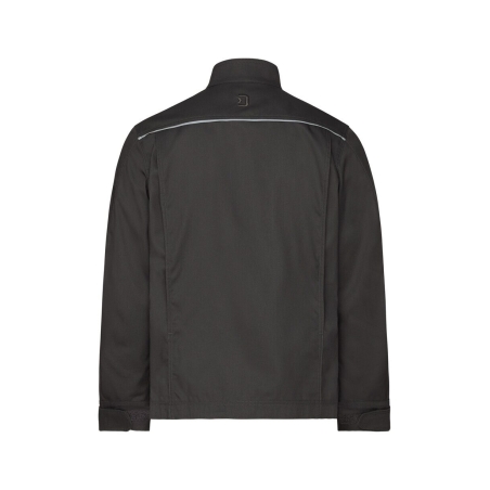 Veste de travail stretch 2 voies multipoches regular fit Gris – Dassy Foster