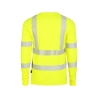 T-shirt haute visibilité manches longues anti-UV UPF 50+ classe 2 Jaune fluo – Dassy Carterville