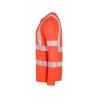 T-shirt haute visibilité manches longues anti-UV UPF 50+ classe 2 Rouge fluo – Dassy Carterville