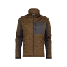 Veste intermédiaire polyester gamme Flex avec passe-pouce Camel/gris anthracite – Dassy Convex