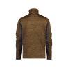 Veste intermédiaire polyester gamme Flex avec passe-pouce Camel/gris anthracite – Dassy Convex