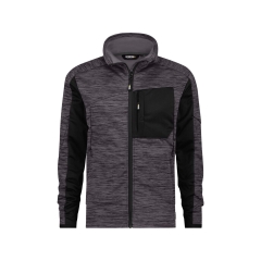 Veste intermédiaire polyester gamme Flex avec passe-pouce Noir – Dassy Convex
