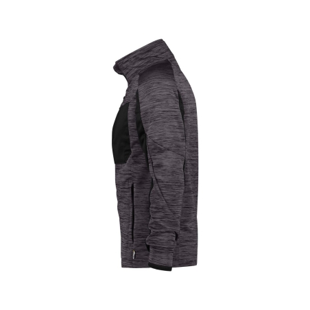 Veste intermédiaire polyester gamme Flex avec passe-pouce Noir – Dassy Convex