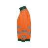 Sweat haute visibilité bandes réfléchissantes 280 g/m² Orange fluo/vert – Dassy Denver