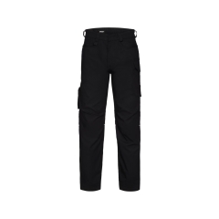 Pantalon de travail multipoches coupe slim regular fit Noir coupe longue – Dassy Gaudi