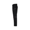 Pantalon de travail multipoches coupe slim regular fit Noir coupe longue – Dassy Gaudi