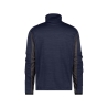 Veste intermédiaire polyester gamme Flex avec passe-pouce Bleu nuit/gris anthracite – Dassy Convex