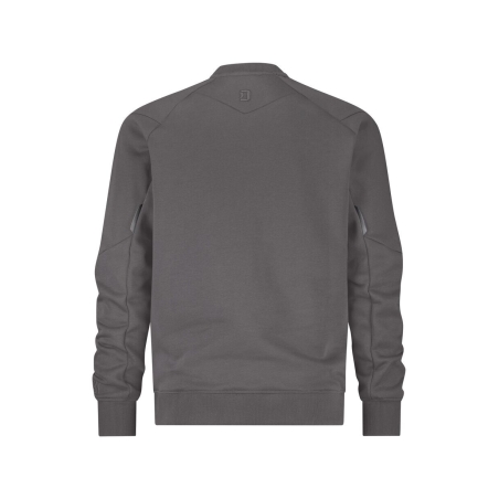 Sweat-shirt de travail col rond manches préformées 290 g/m² Gris anthracite – Dassy Dolomiti