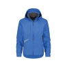 Veste de travail hiver imperméable respirante capuche amovible Bleu azur/gris anthracite – Dassy Hyper