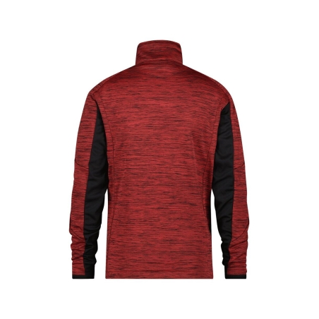 Veste intermédiaire polyester gamme Flex avec passe-pouce Rouge/noir – Dassy Convex