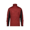 Veste intermédiaire polyester gamme Flex avec passe-pouce Rouge/noir – Dassy Convex