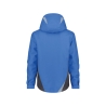 Veste de travail hiver imperméable respirante capuche amovible Bleu azur/gris anthracite – Dassy Hyper