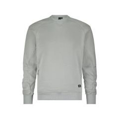 Sweat-shirt de travail col rond manches préformées 290 g/m² Gris mirage – Dassy Dolomiti