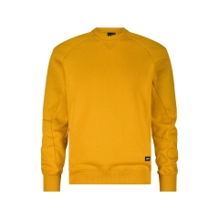 Sweat-shirt de travail col rond dos rallongé 310 g/m² Jaune tournesol – Dassy Dolomiti