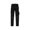 Pantalon de travail multipoches coupe slim regular fit Noir coupe courte – Dassy Gaudi