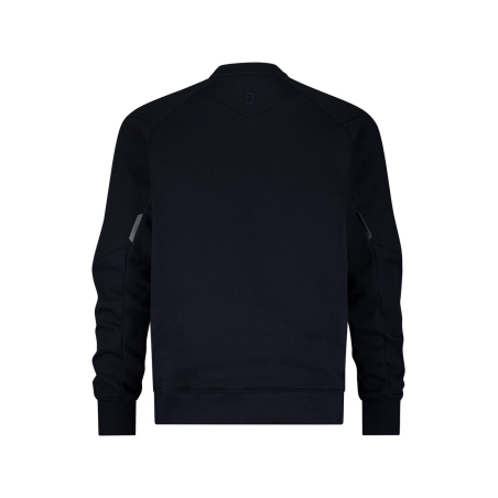 Sweat-shirt de travail col rond dos rallongé 310 g/m² Marine – Dassy Dolomiti