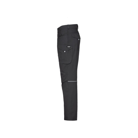 Pantalon de travail multipoches coupe slim regular fit Gris – Dassy Gaudi