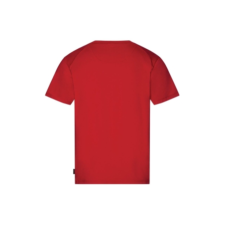 T-shirt de travail manches courtes 60% coton protection UV UPF 50+ Rouge – Dassy CORE