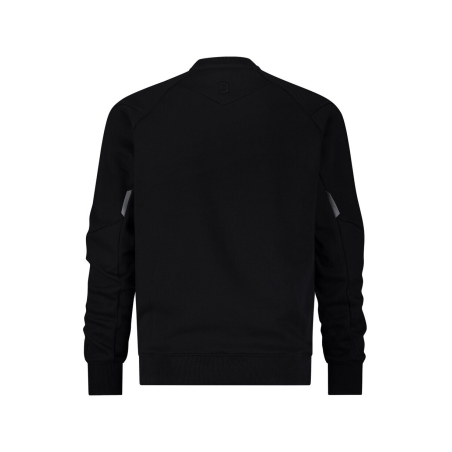 Sweat-shirt de travail col rond dos rallongé 310 g/m² Noir – Dassy Dolomiti