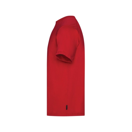 T-shirt de travail manches courtes 60% coton protection UV UPF 50+ Rouge – Dassy CORE