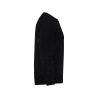 Sweat-shirt de travail col rond dos rallongé 310 g/m² Noir – Dassy Dolomiti