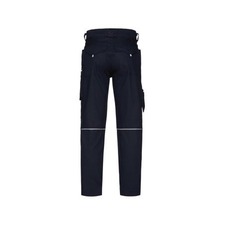 Pantalon de travail multipoches coupe slim regular fit Marine – Dassy Gaudi
